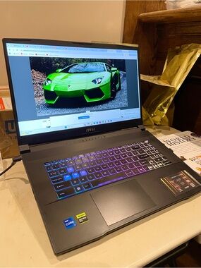 MSI Katana 17 Gaming Laptop Intel i7-14650HX GeForce RTX 5060 32GB 1TB